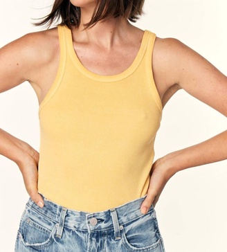 long rib tank in honey