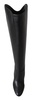 elegant  calf leather heeled women's boots