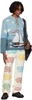 Blue Pinafore Sweater