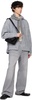 Gray La Casa 'La chemise de-Nîmes' Denim Overshirt