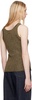 Gold & Brown 'Tom Ford' Metal Plaque Tank Top