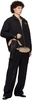 Black & Beige Bloomstein Quilted Reversible Jacket