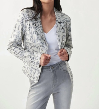 champagne-silver jacket