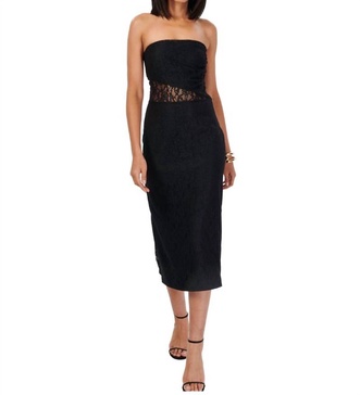 marseille dress in black