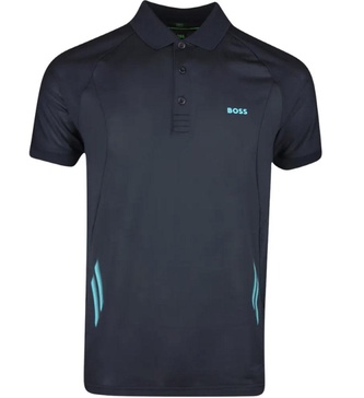 men's piraq active 1 training polo shirt, navy