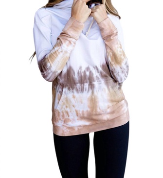 hoodie sweatshirt in total clarity