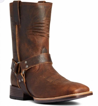 men's harness patriot ultra western boots in brown