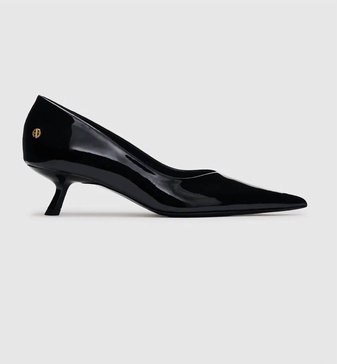 women's hilda pump heels in black patent