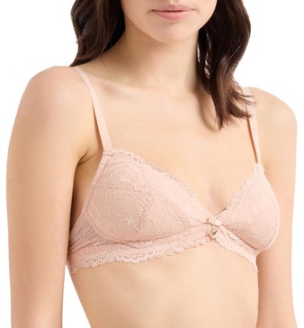Emporio Armani Women's Eternal Lace Padded Triangle Bra