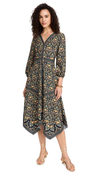 Shoshanna Women's Mulberry Floral Risa Dress
