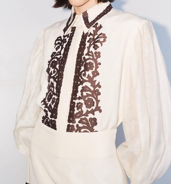 lucy shirt in beige