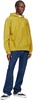 Yellow American Script Hoodie