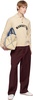 Burgundy Riding Twill Braided Trousers