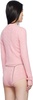 Pink Wool & Cashmere Cardigan