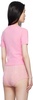 Pink Cashmere Cropped Sweater