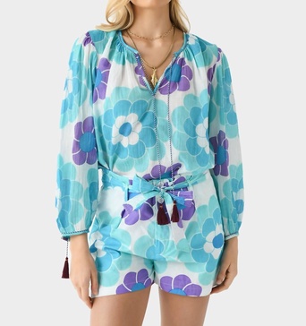 suny blouse in blue