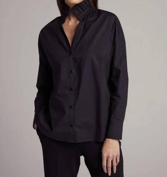 weber shirt in black