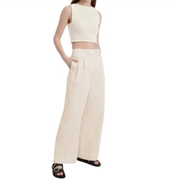the tori pant in ecru