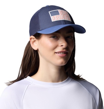 Columbia Women's PFG Fish Flag Snap Back
