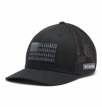 Columbia Unisex-Adult Tree Flag Mesh Ball Cap - High Crown