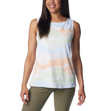 Columbia Women's Columbia Women’s Chill River Tank Top, Moisture Wicking, Sun Protection