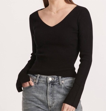 odette top in black