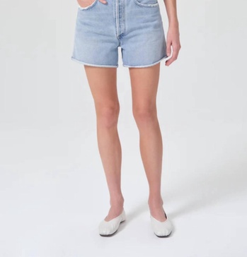 dee high rise rolled hem short in hazard
