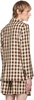 Brown & White Gilbert Check Blazer