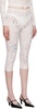 White Cassia Capri Leggings