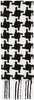 Acne Studios Vadik Houndstooth Scarf