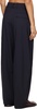 SSENSE Exclusive Navy Double Pleat Front Trousers