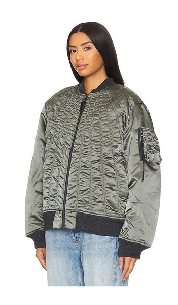 Ma-1 Shirring Flight Jacket