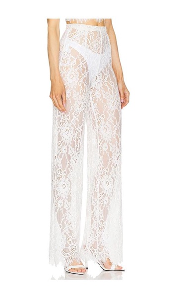 Capri Blanc Lace Pant