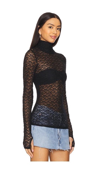 Zadie Texture Lace Top