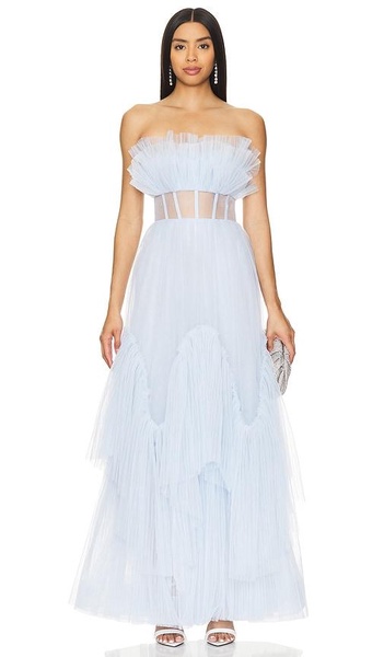 Long Corset Evening Dress