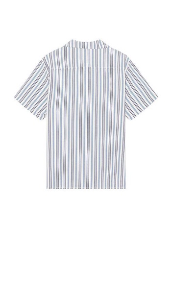 Vacation Stripe Short Sleeve Shirt