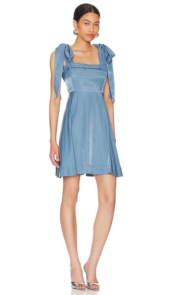 Tie Strap Skater Dress