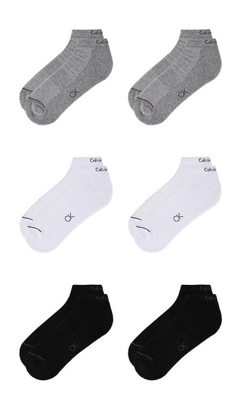 6 Pack Classic Athletic Low Cut Socks