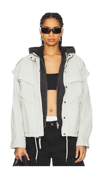 Oversized Cotton Utility Jacket