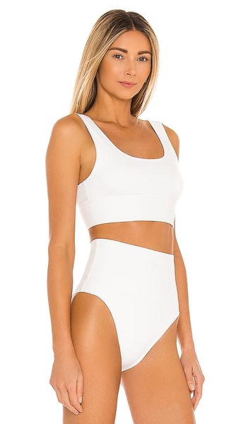Contour Crop Bikini Top