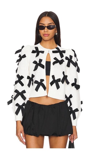 Kitty Bow Cardigan