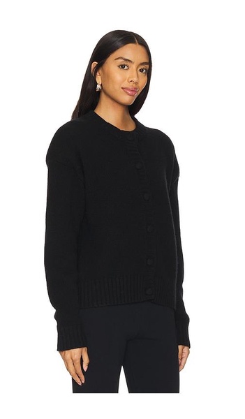 Cashmere Padded Cardigan