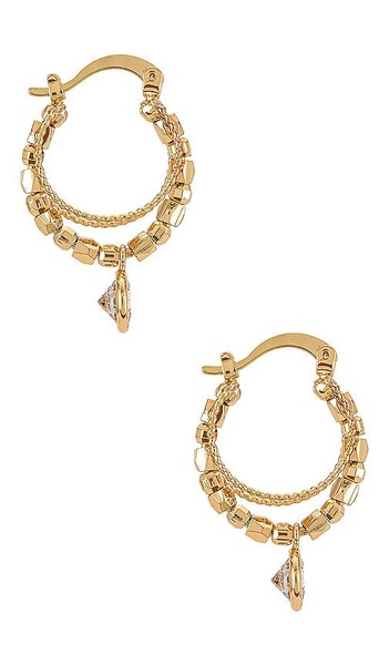 Embellished Hoop Earrings