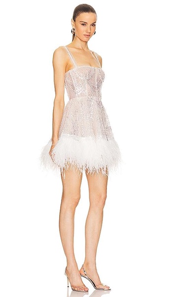 Mademoiselle Beaded Mini Dress