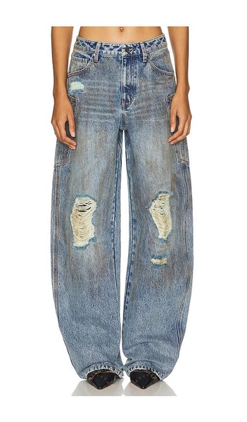 Bexley High Rise Chippy Barrel Pant