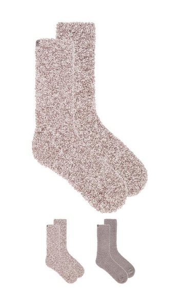 KIT DE MEIAS BAREFOOT DREAMS COZYCHIC 2 PAIR SOCK SET