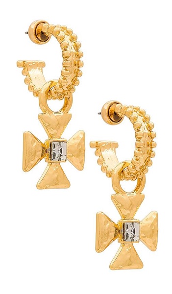 Crossed Up Earring