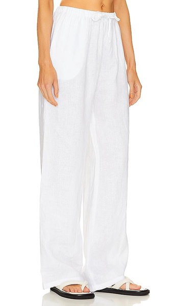 Linen Drawstring Trouser