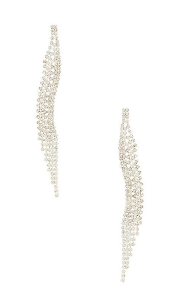 Curved Dangle Earring