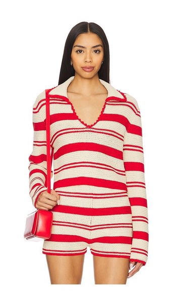 Rowan Two Toned Knit Crop Top